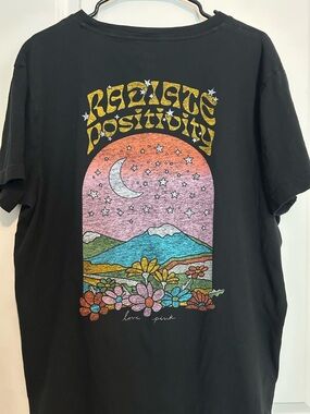 PINK Victoria's Secret Radiate Positivity Campus Tee